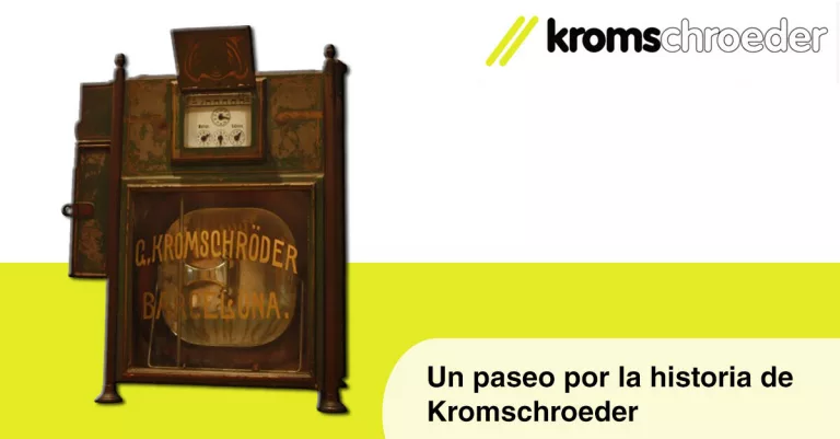 Imagen de un contador antiguo de Kromschroeder