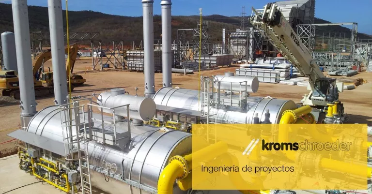 imagen de una infraestructura de gas