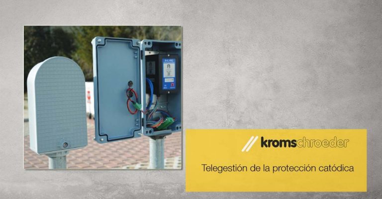 Telegestión de la protección catódica